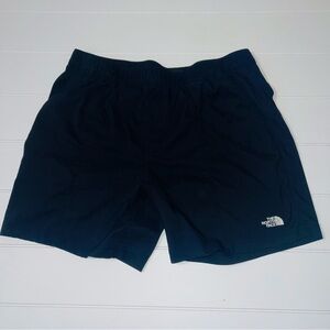 The North Face Black Nylon Drawstring Elastic Waist Shorts L